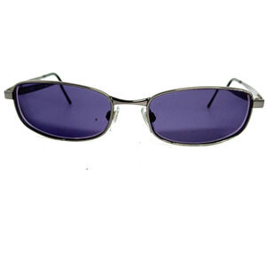 REVO 3040 080/K3 Gunmetal Wrap Eyeglasses Frames Silver 55-18-135 H20352